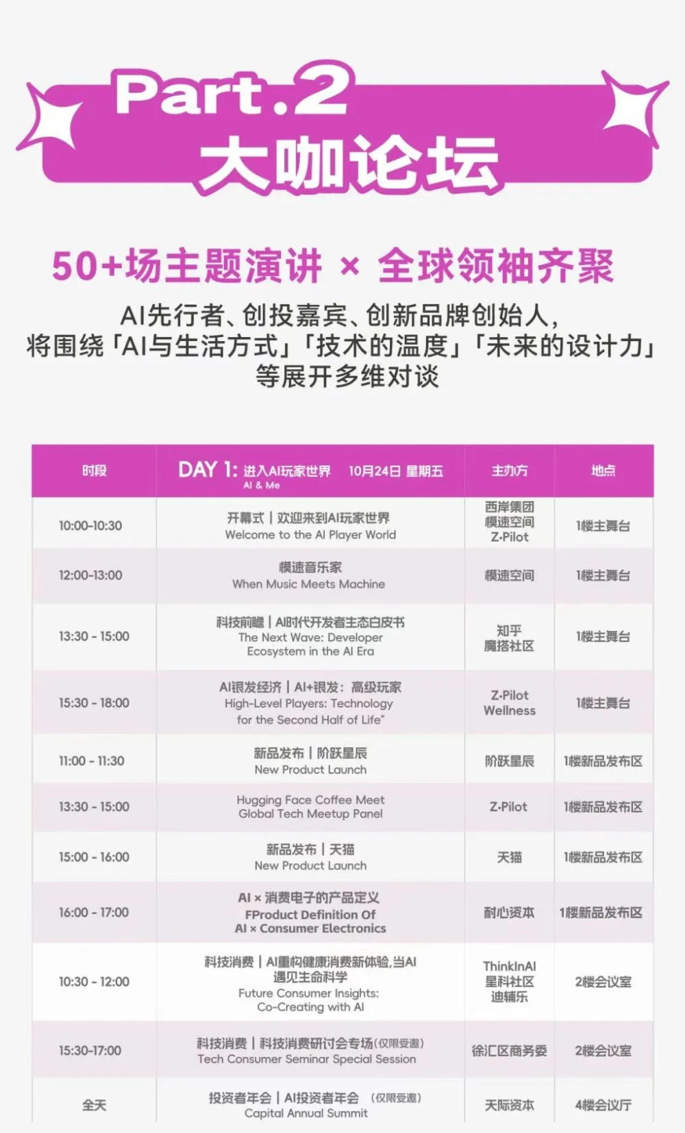 免费报名！全上海最棒的科技嘉年华来咯☺️