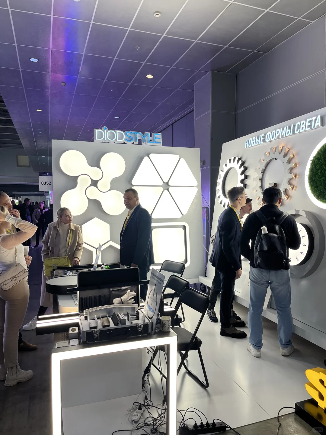 2025年10月俄罗斯??照明展会现场