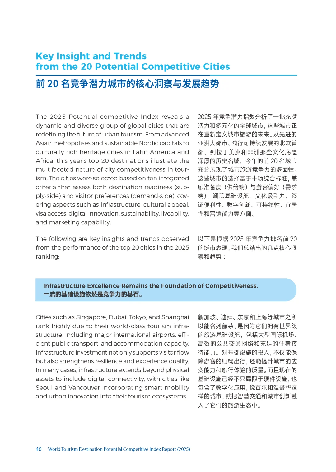 速看!2025全球旅游城市竞争力榜出炉!