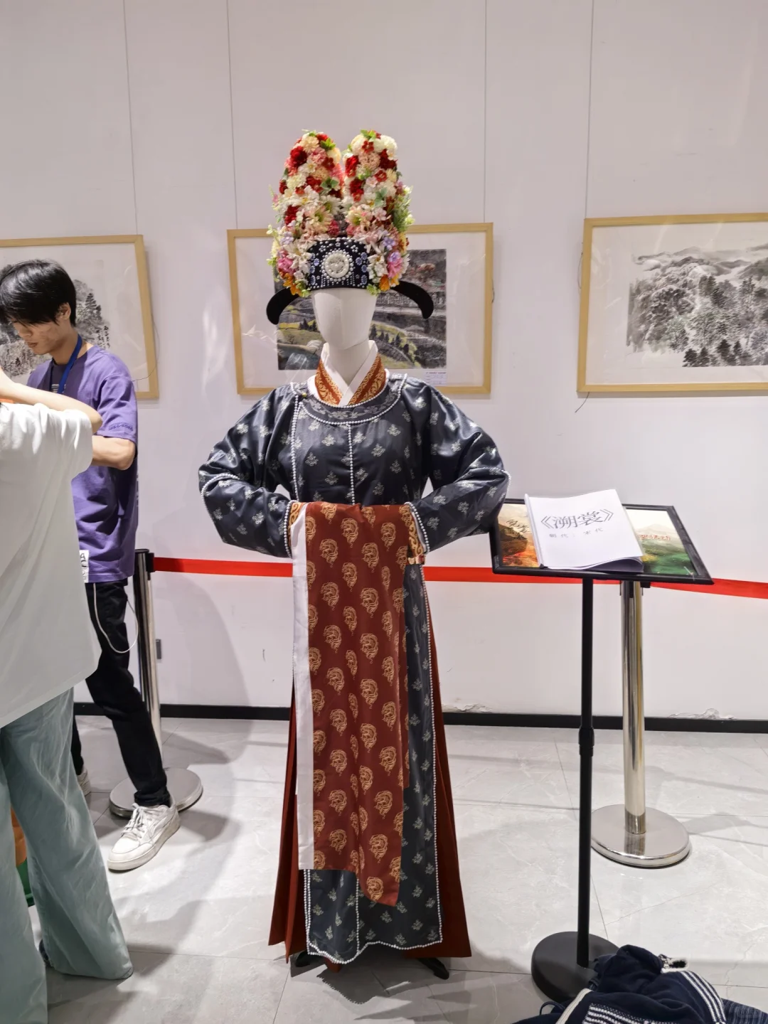 第二届汉服设计大赛，随手拍的我认为还挺
