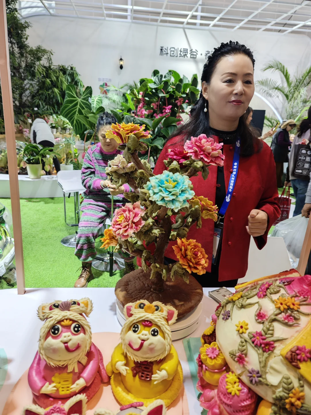 感觉今天天津一半人在国展