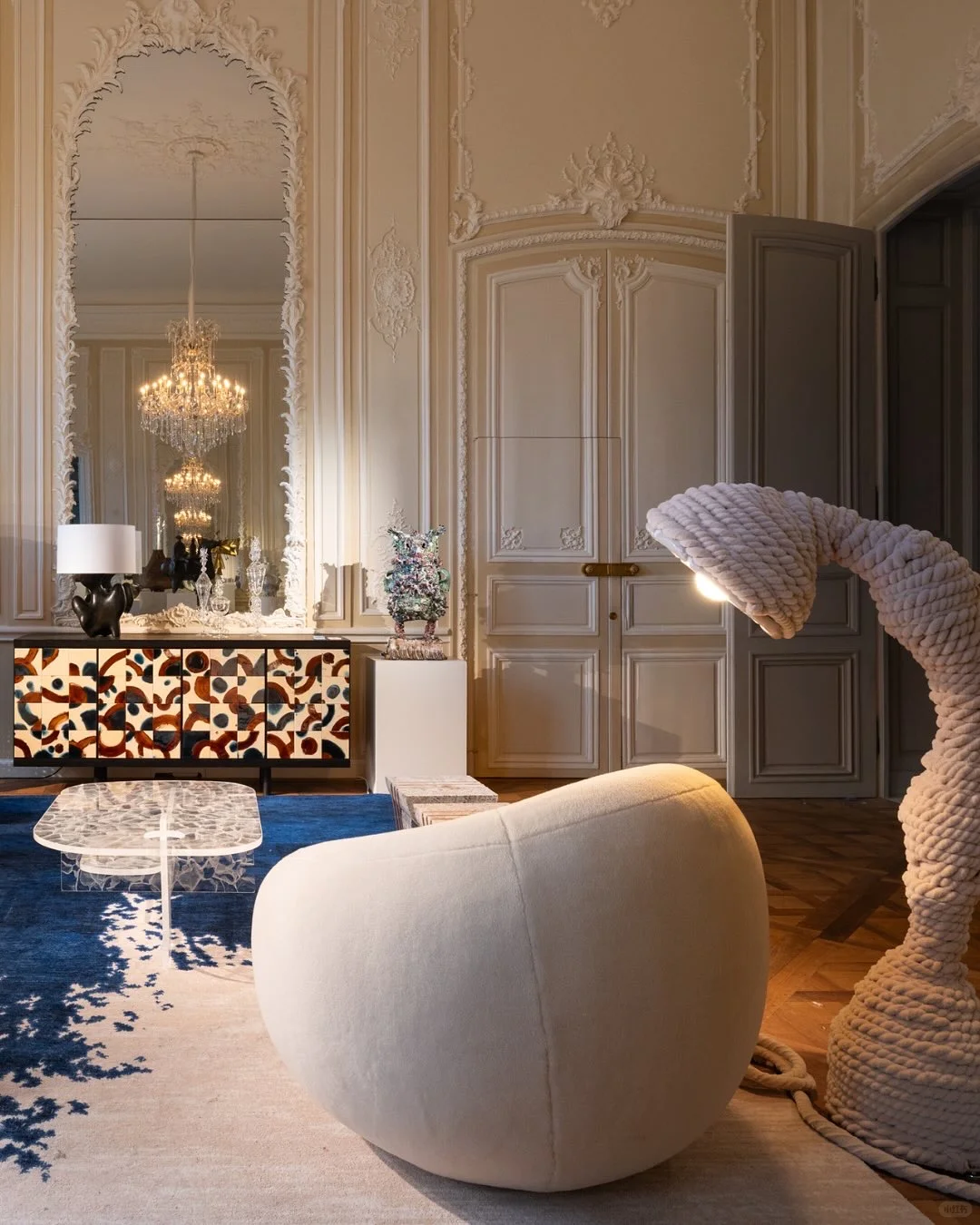 老佛爷Karl Lagerfeld故居里的Design Miami
