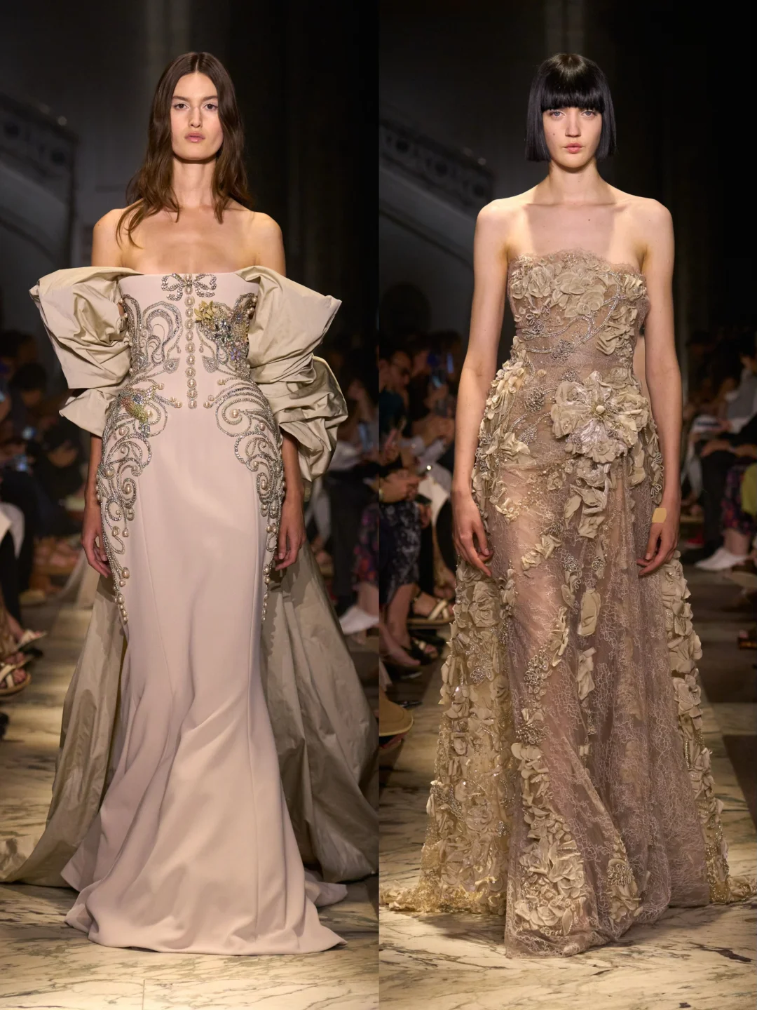 Elie Saab 2025秋冬高定，繁花锦簇的仙女裙