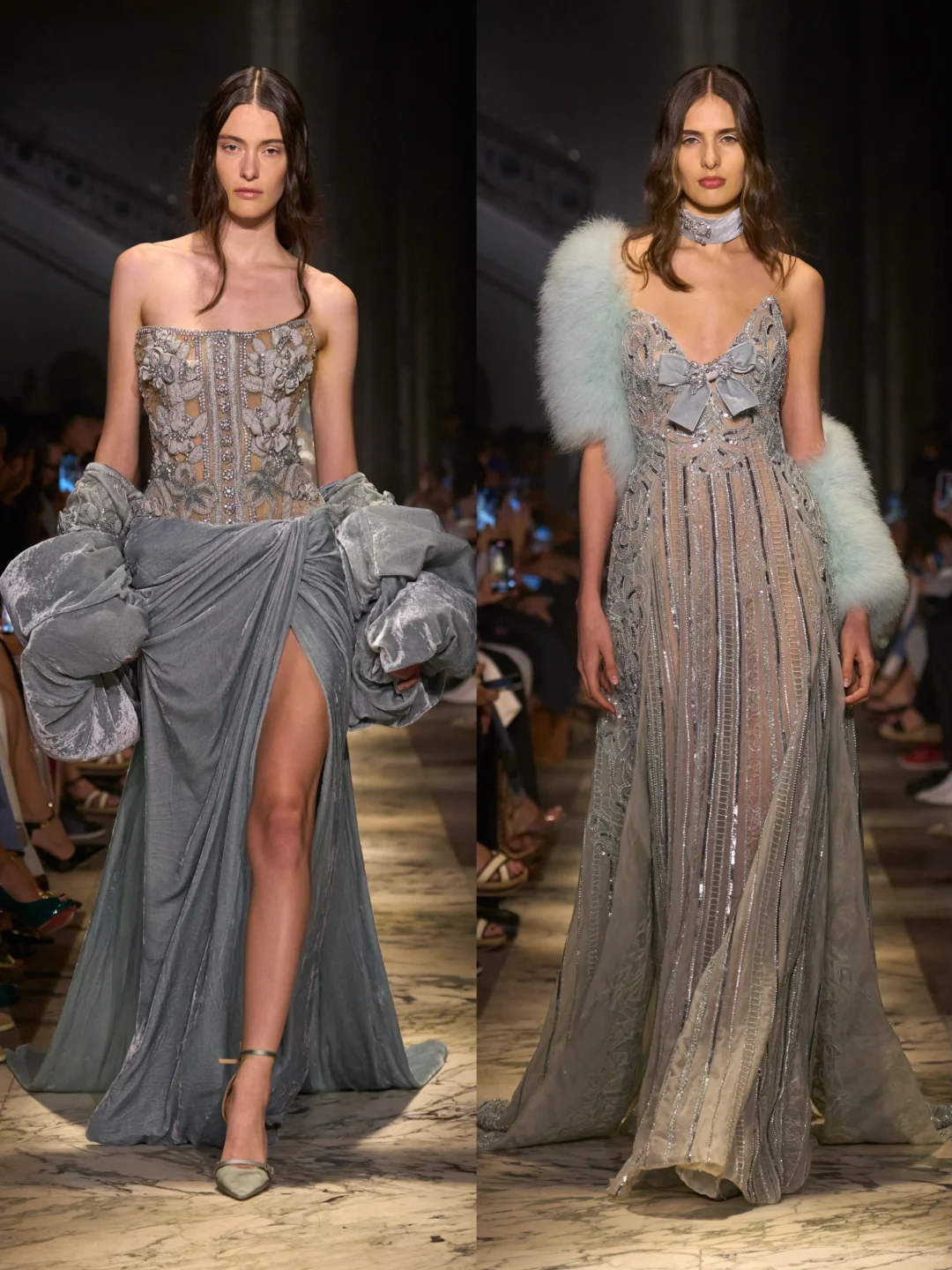 Elie Saab 2025秋冬高定，繁花锦簇的仙女裙