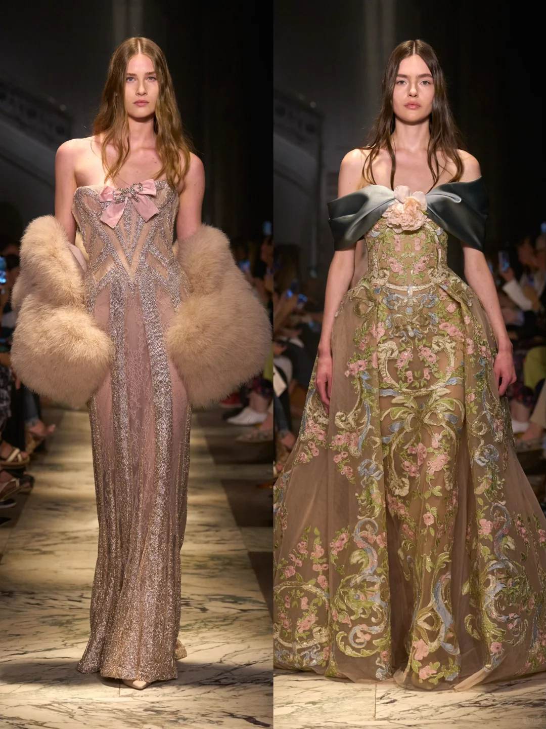 Elie Saab 2025秋冬高定，繁花锦簇的仙女裙