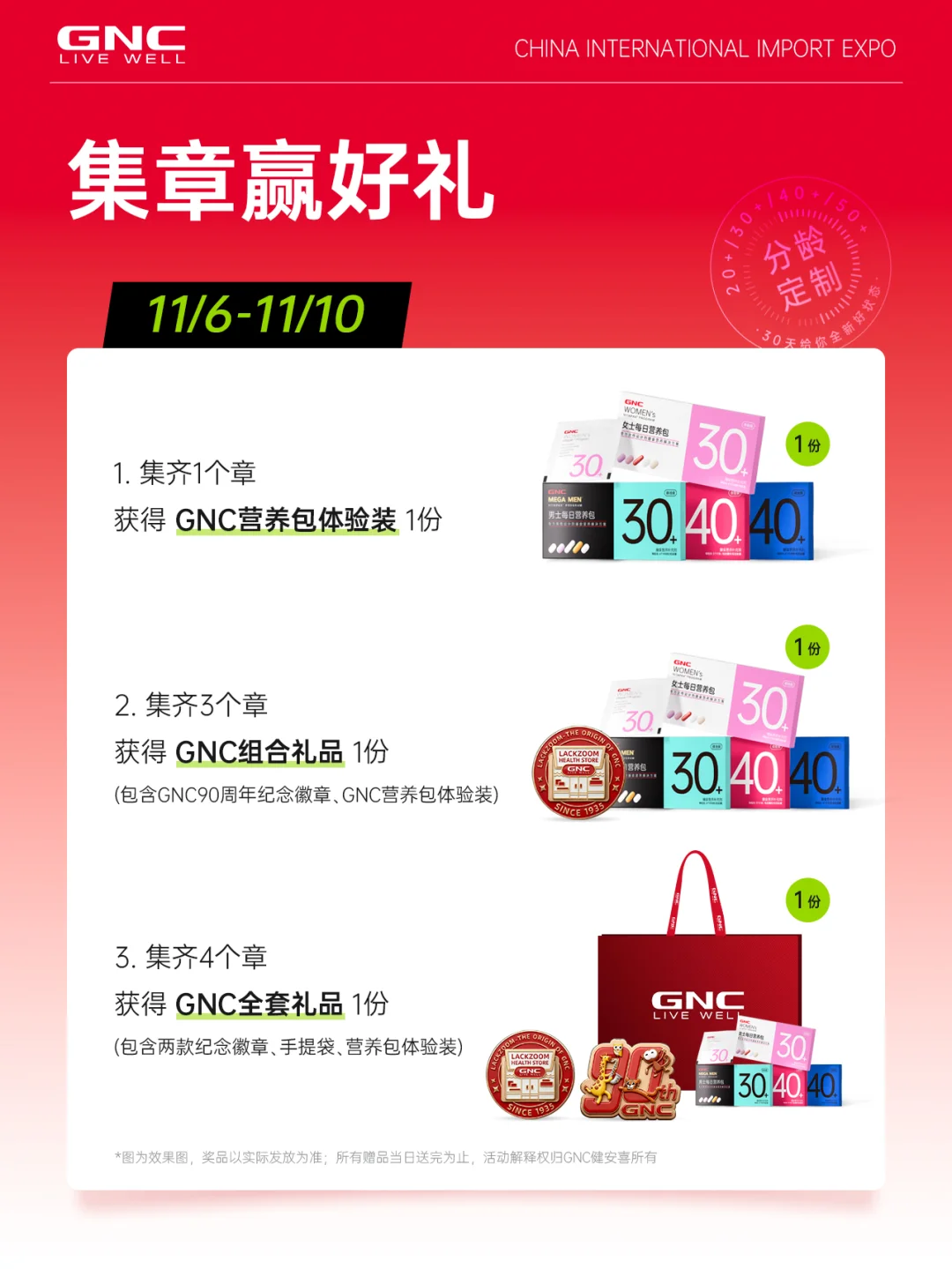 ✉️ 叮!您有一份来自GNC的进博会邀请函!