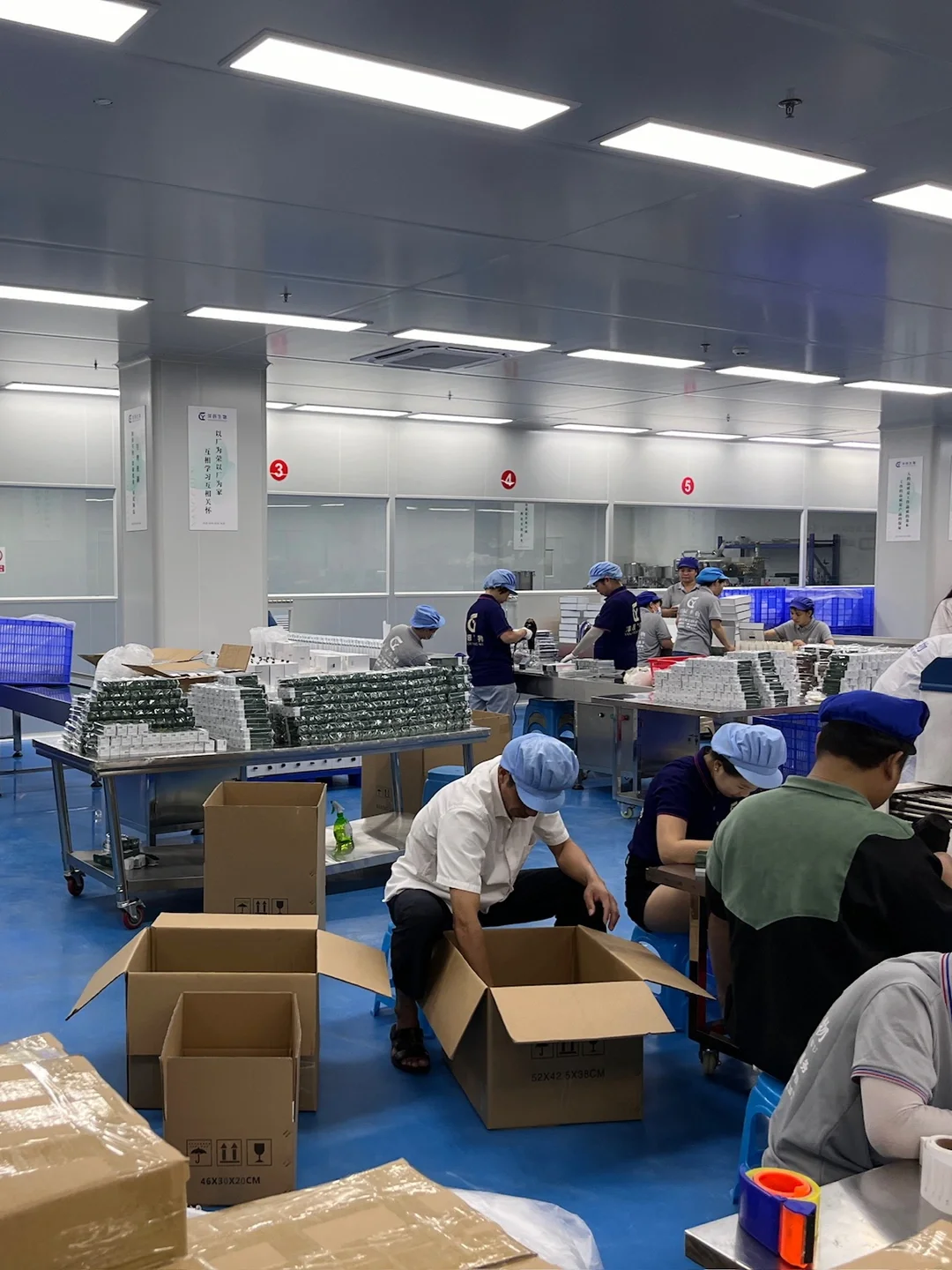 零距离参观化妆品工厂生产日常✔️