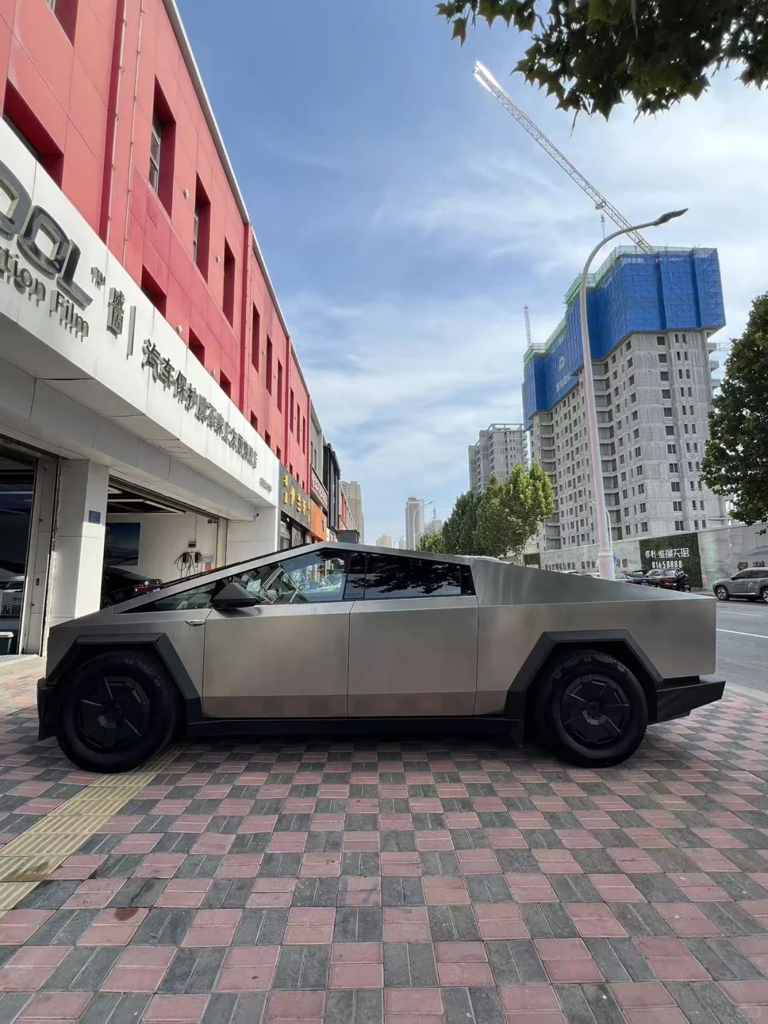 石家庄第一台特斯拉Cybertruck,速来围观❗️