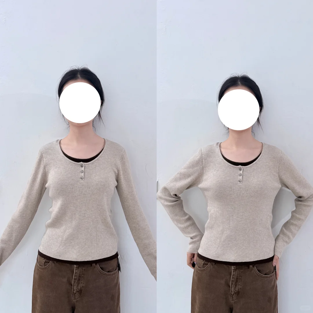 ?团购反馈：大哥圆领假两件