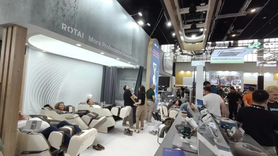 荣泰健康闪耀IFA 2025,引领智慧健康生活新