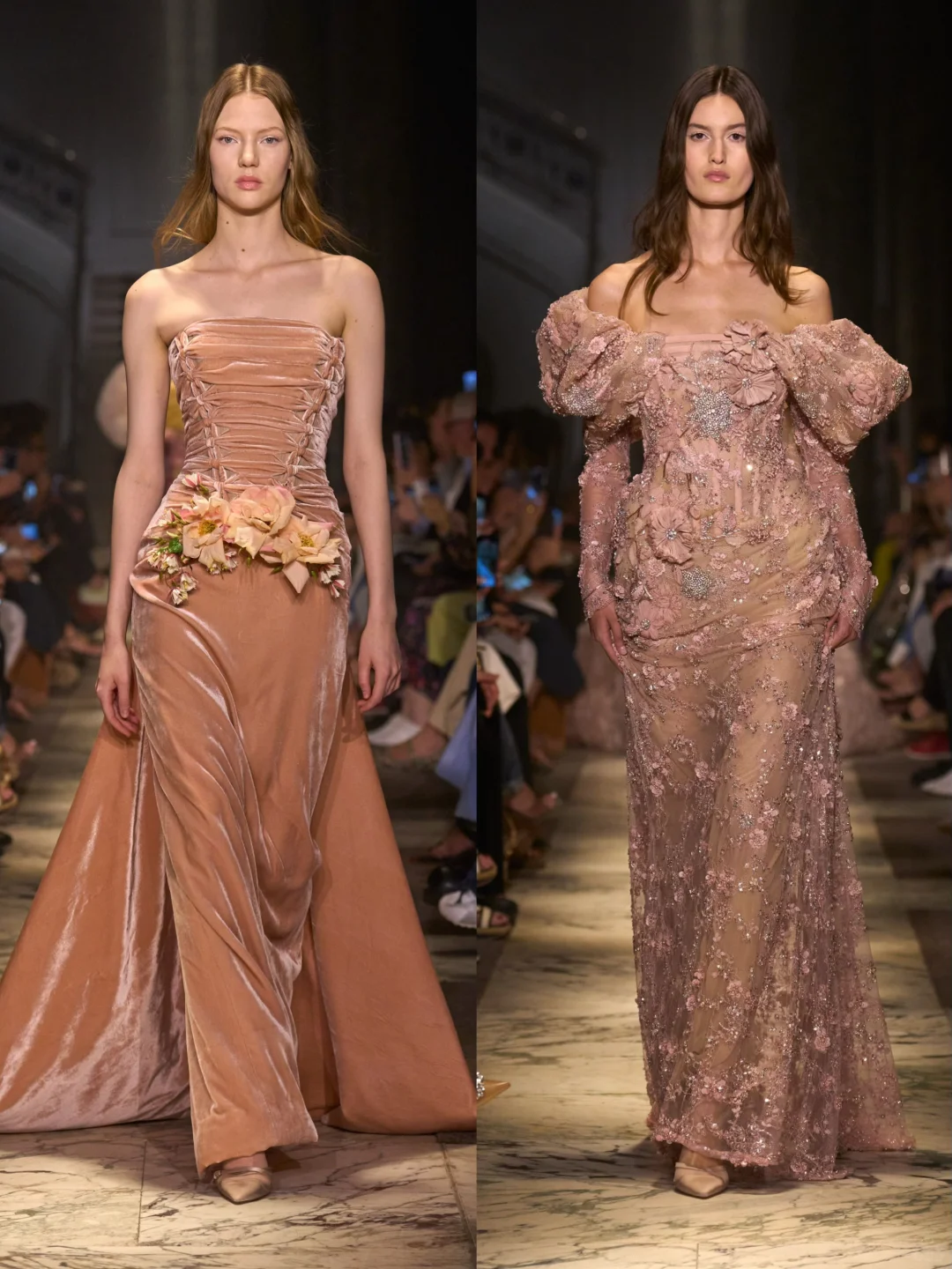 Elie Saab 2025秋冬高定，繁花锦簇的仙女裙