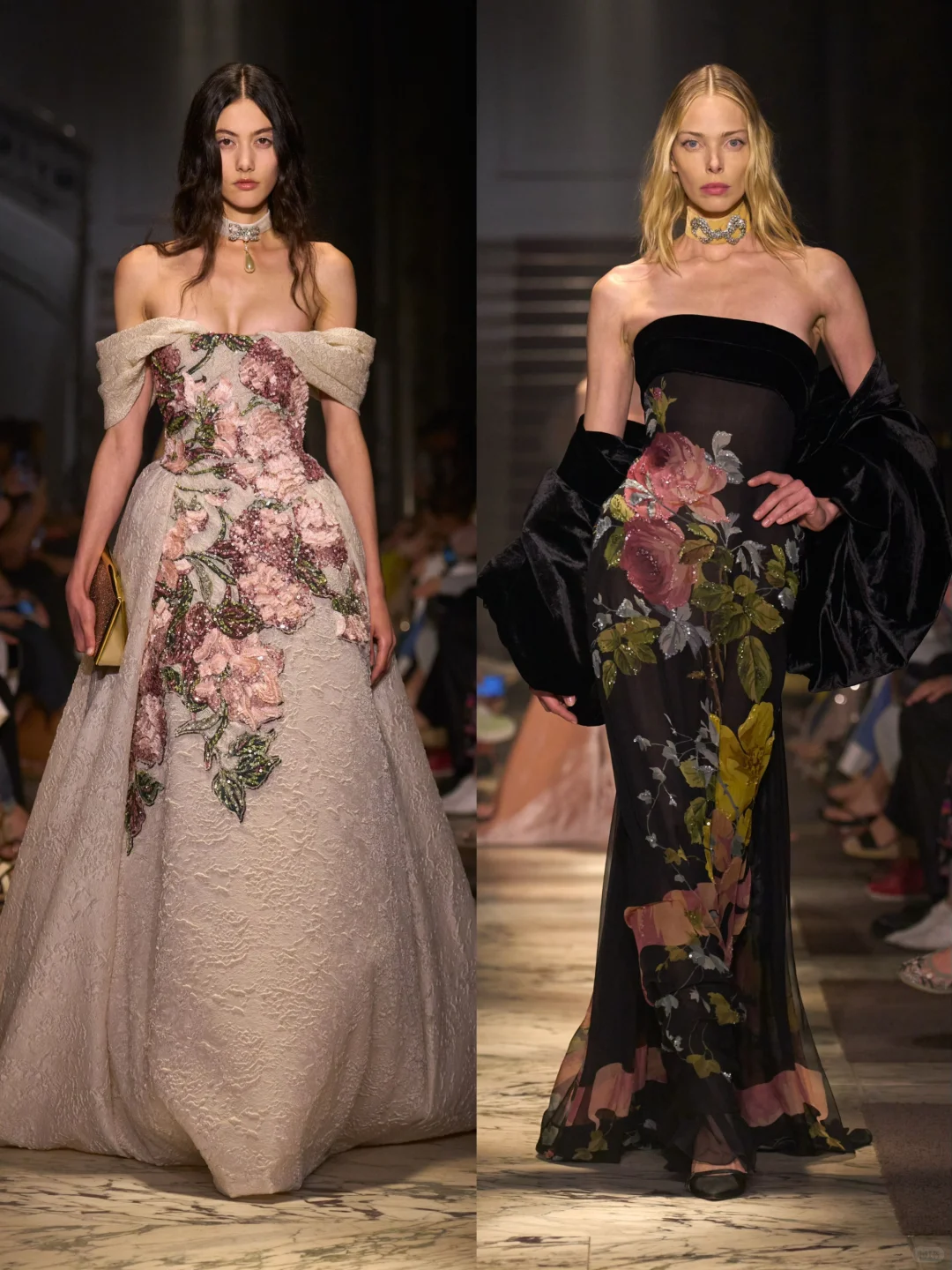 Elie Saab 2025秋冬高定，繁花锦簇的仙女裙