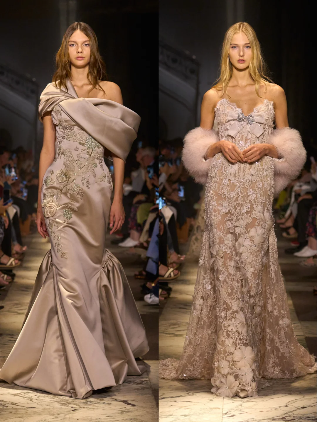 Elie Saab 2025秋冬高定，繁花锦簇的仙女裙