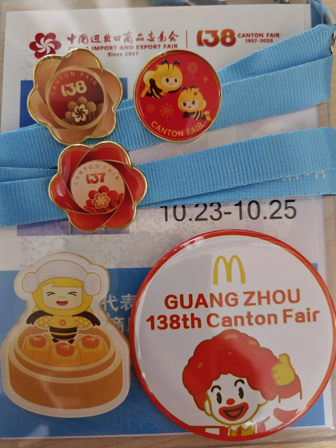 138届广交会第二期凭实力打卡拿到pin啦?