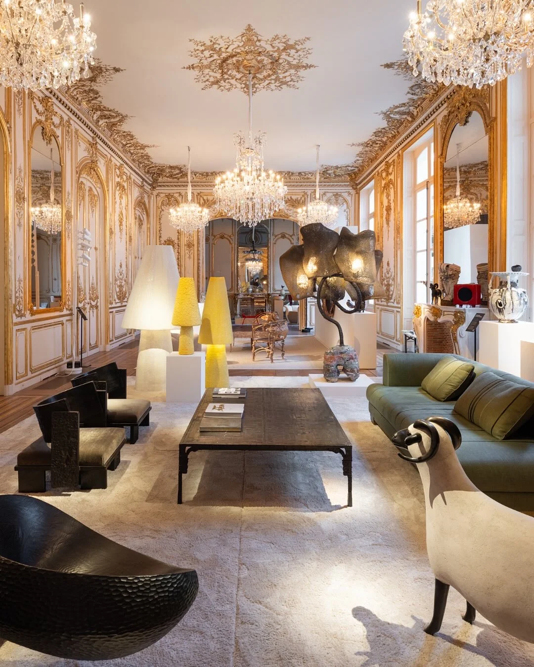 老佛爷Karl Lagerfeld故居里的Design Miami
