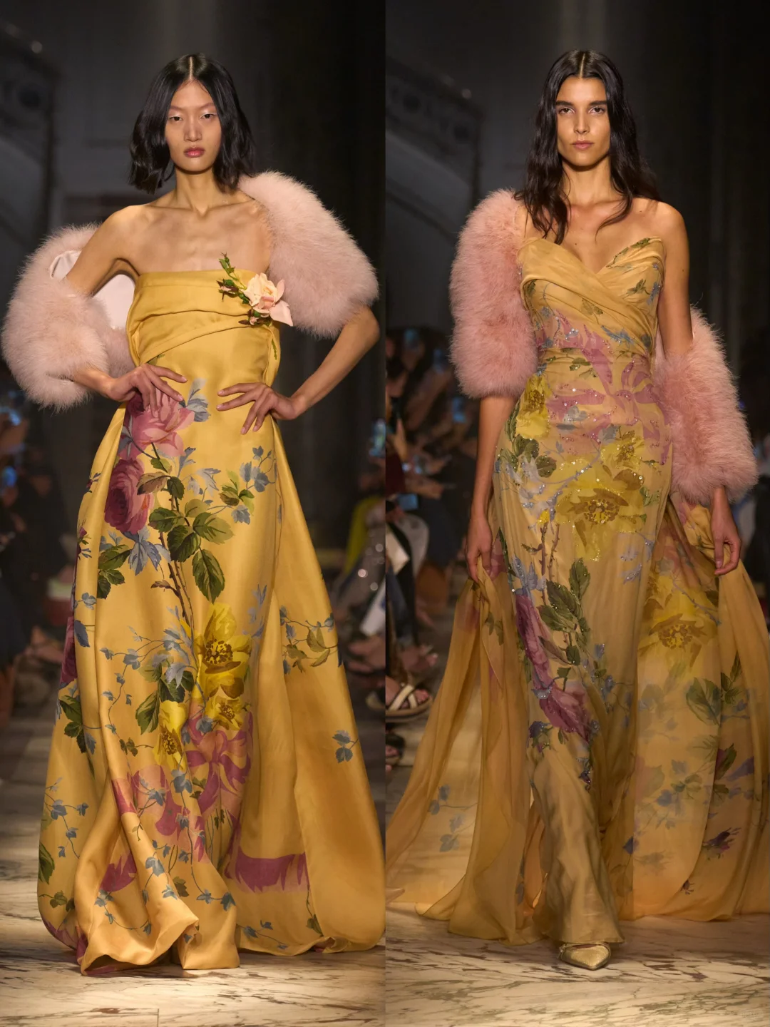 Elie Saab 2025秋冬高定，繁花锦簇的仙女裙