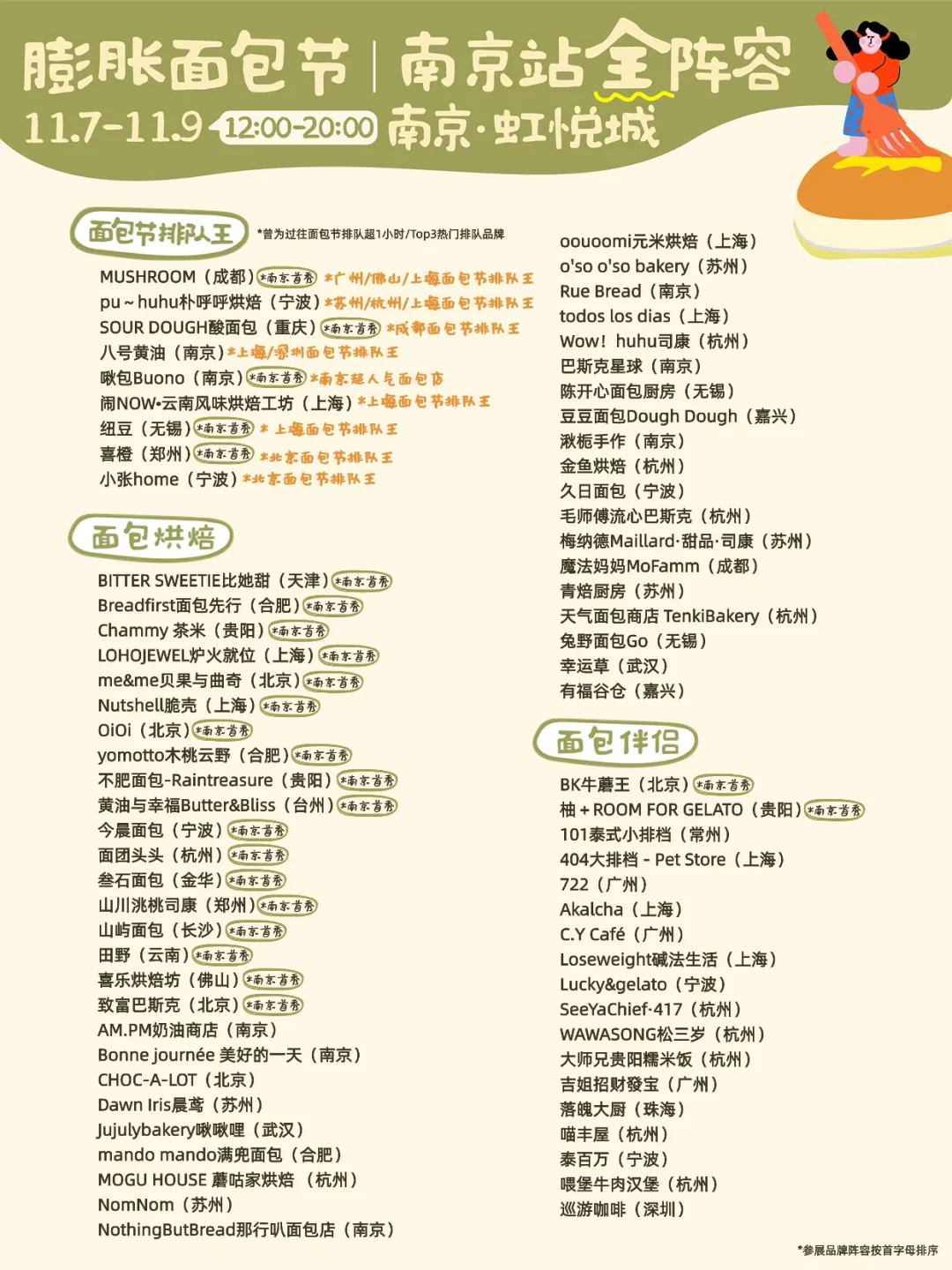 膨胀面包节|南京站