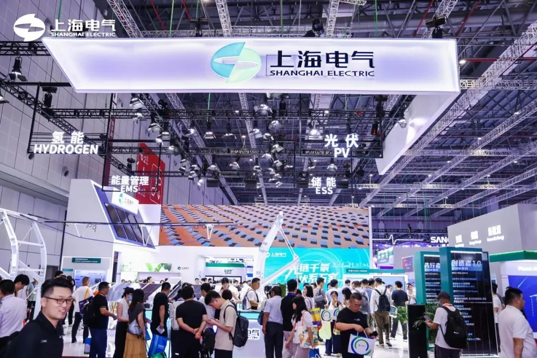 上海电气新能源全产业链实体沙盘