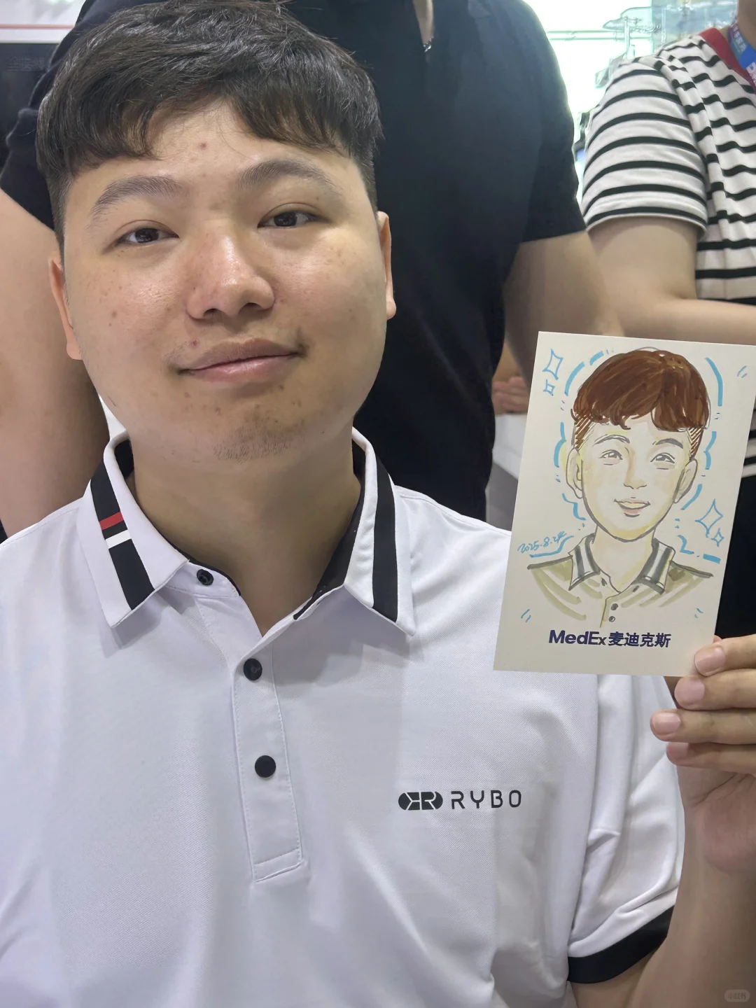 南京数字医疗展打工记!画画居然结识医疗大