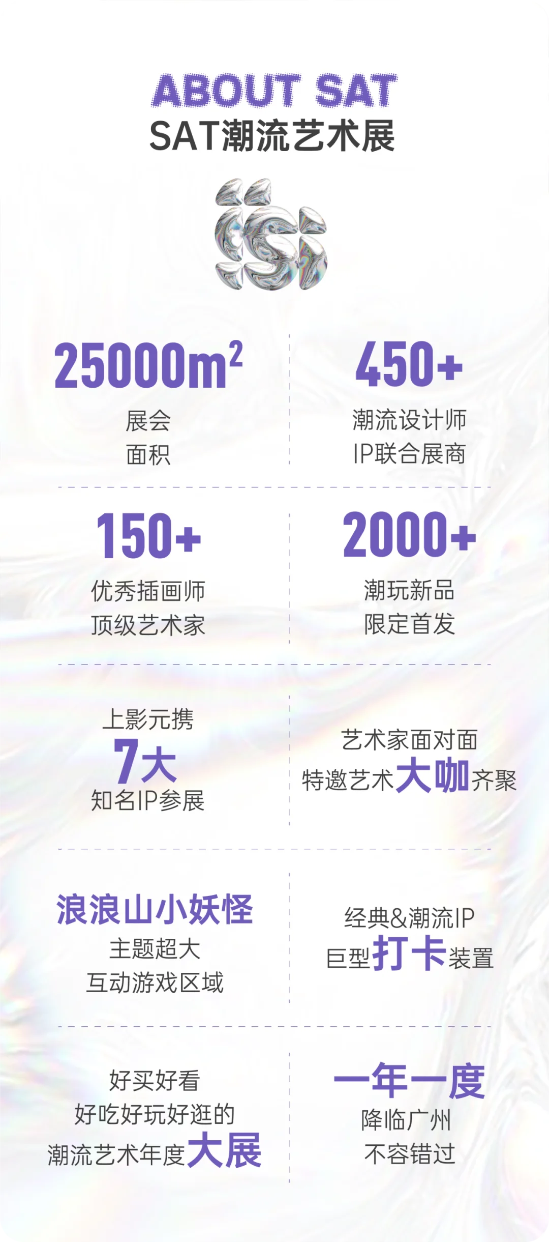 潮玩展会|2025 SAT潮流艺术展 展会限定2️