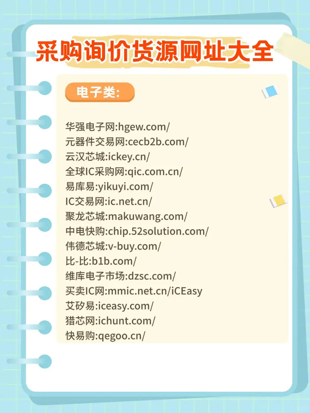 最全的采购询价货源网址，收藏