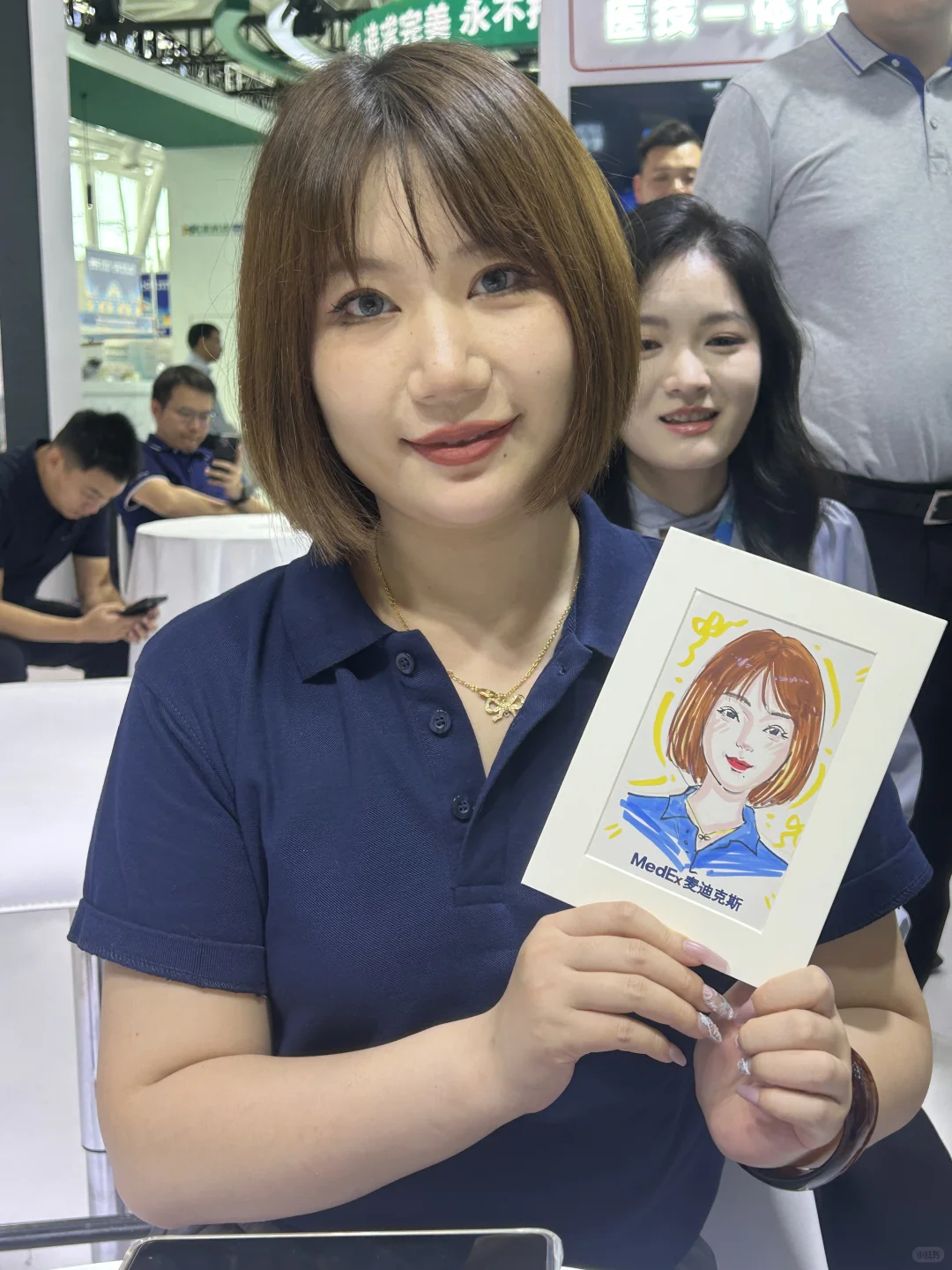南京数字医疗展打工记!画画居然结识医疗大