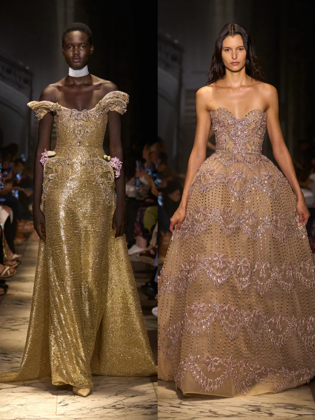 Elie Saab 2025秋冬高定，繁花锦簇的仙女裙