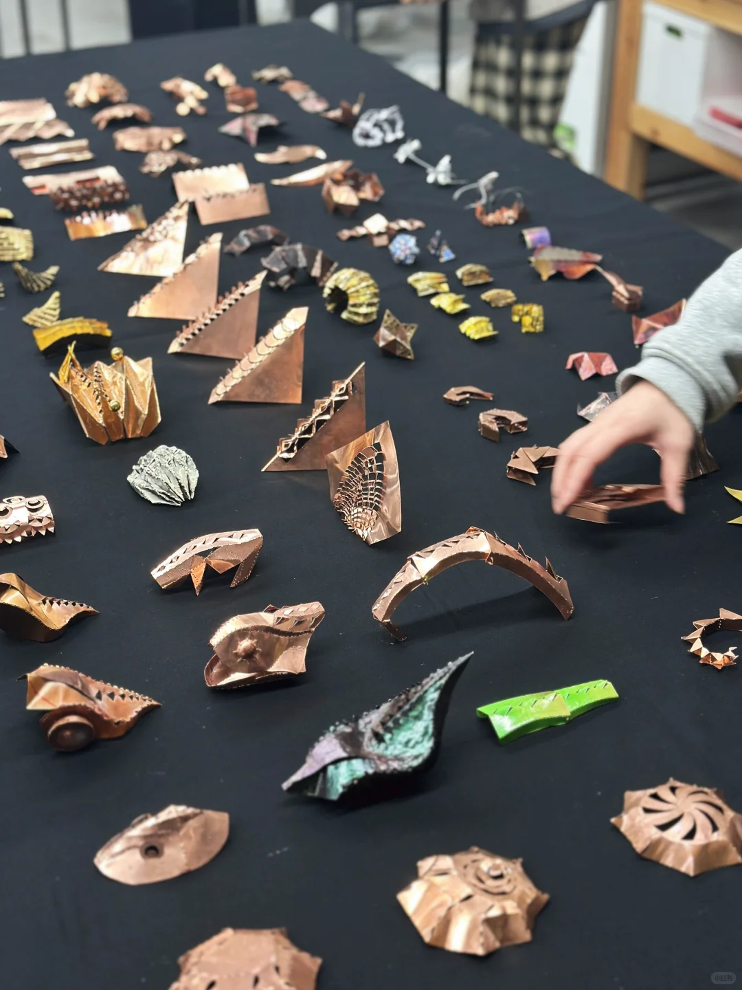 国美首饰《金属工艺IV》结课布展ing…