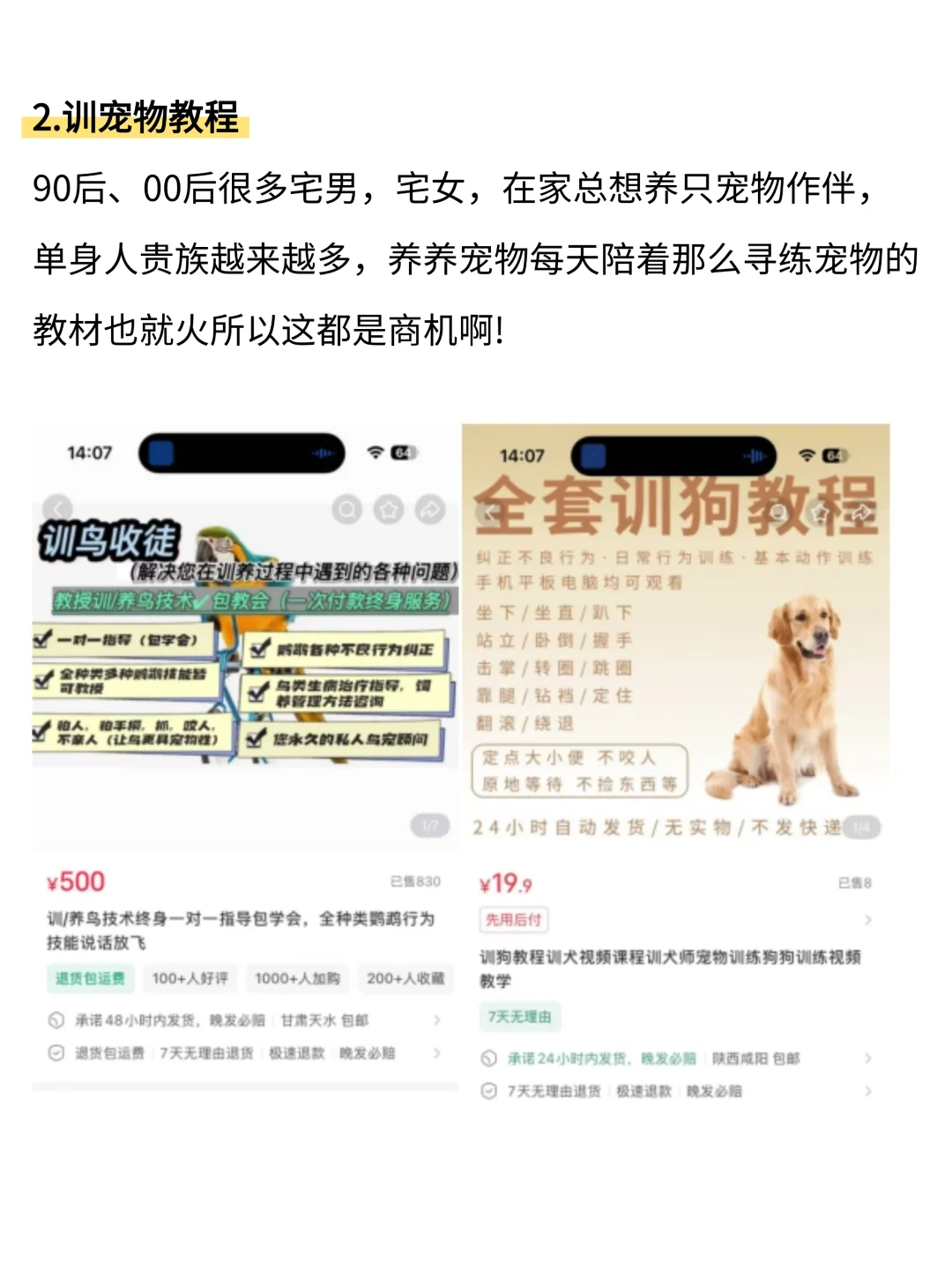 2个月做学习资料:选对品类很关键