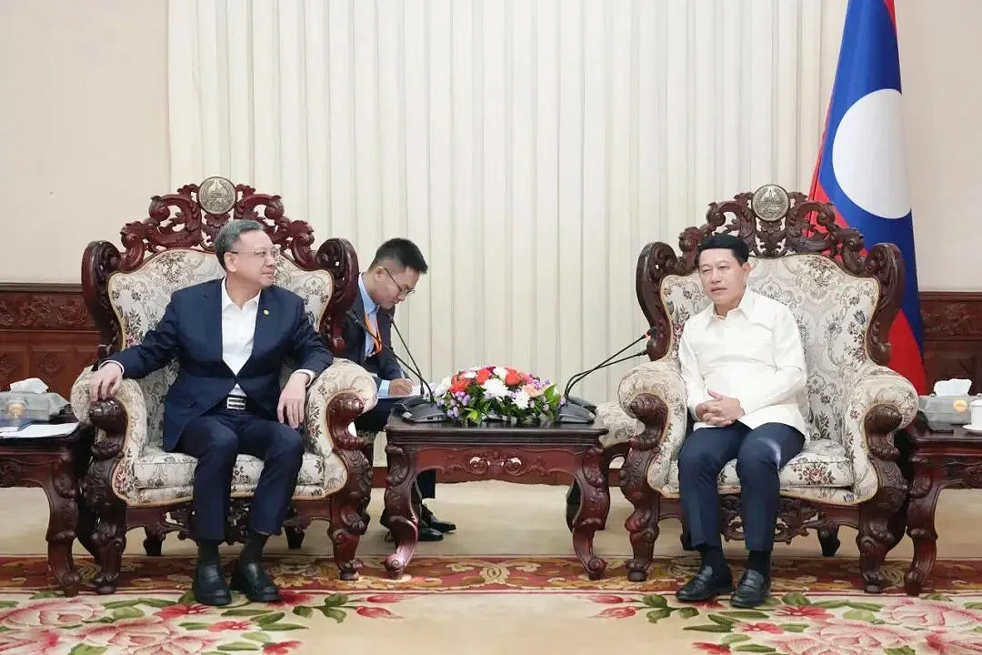 中老新动态,中国能建与老挝常务副总理会谈