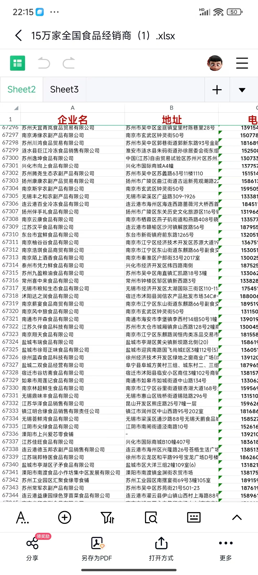 全国食品 品牌食品 零食 酒水经销商（新）