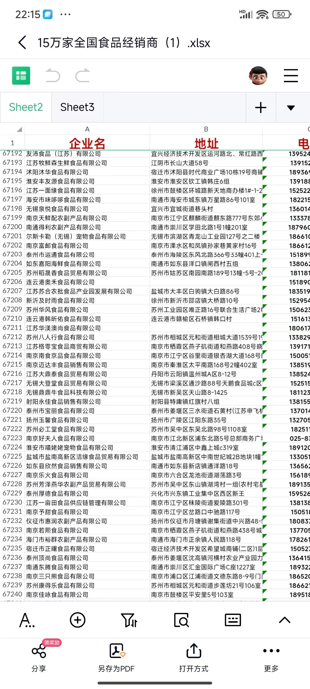 全国食品 品牌食品 零食 酒水经销商（新）