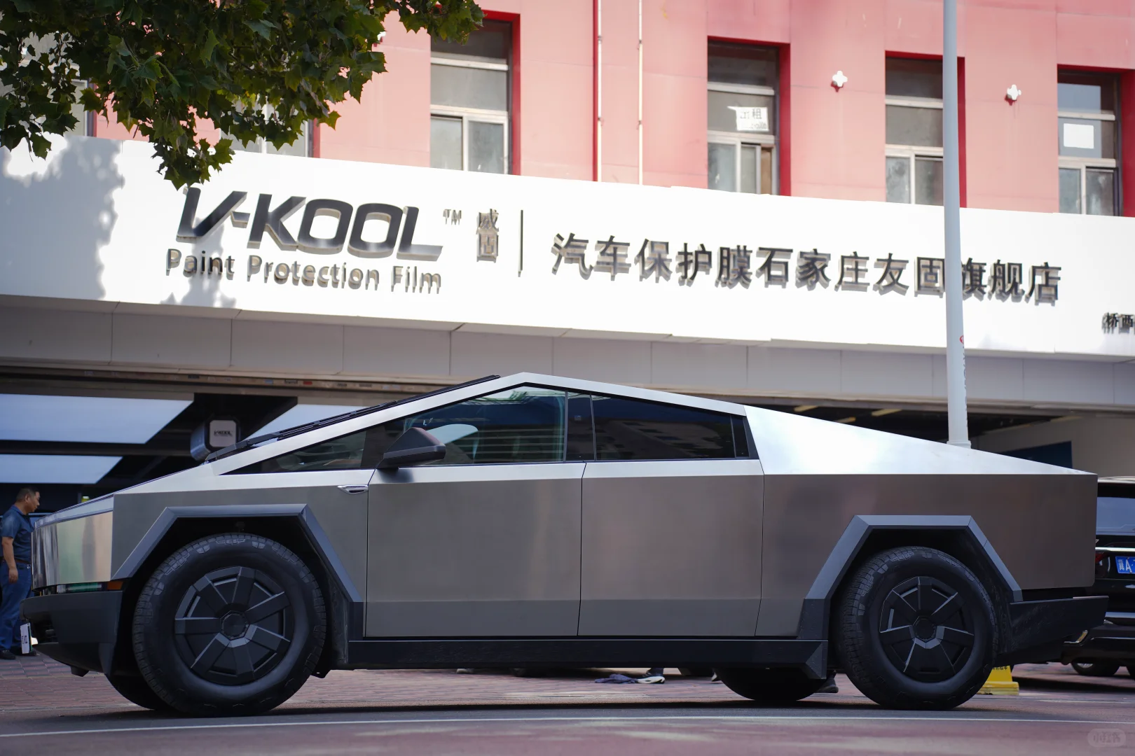 石家庄第一台特斯拉Cybertruck,速来围观❗️