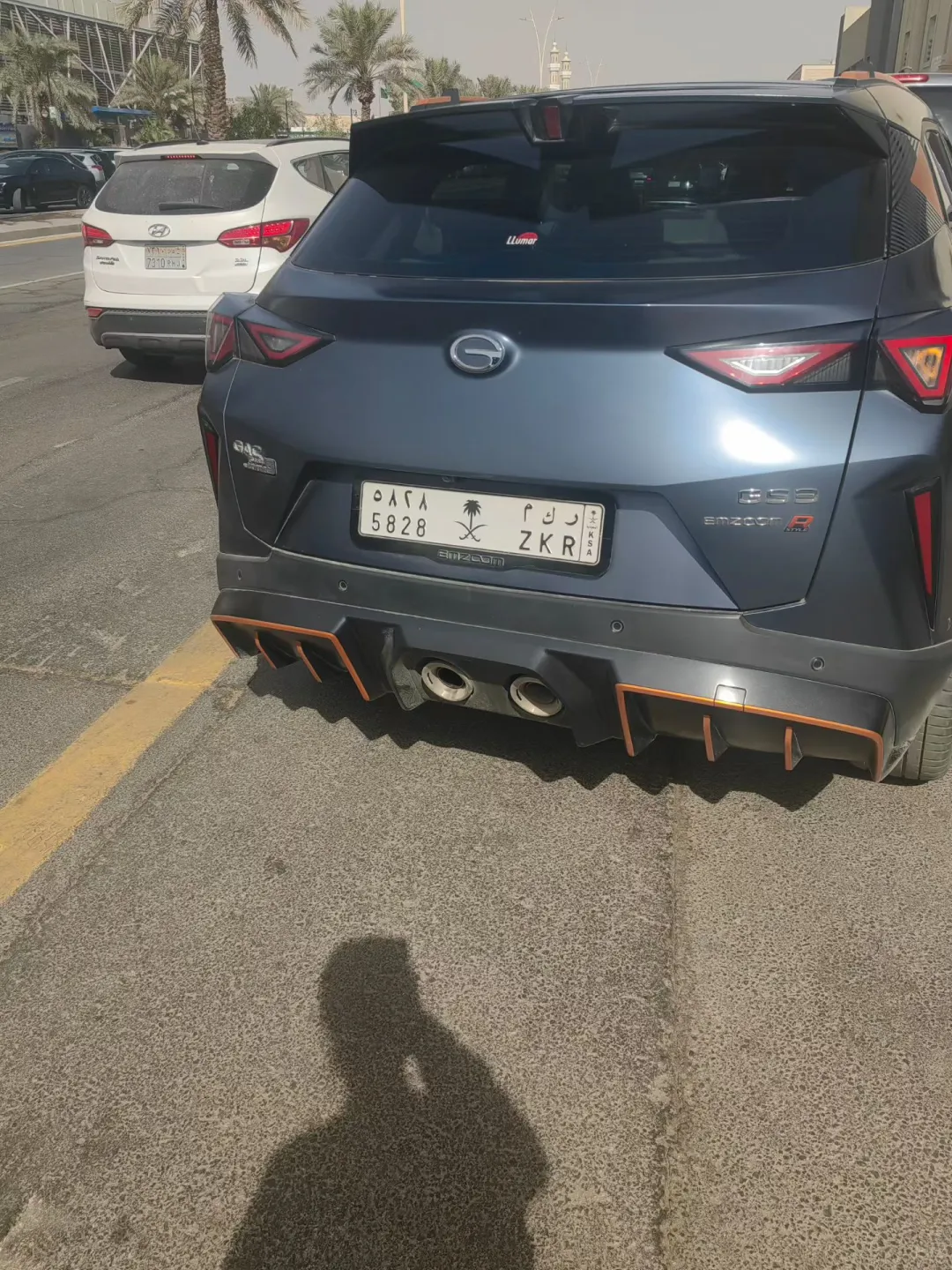 利雅得偶遇中国车