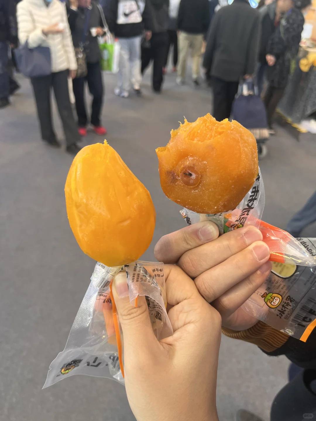 一整个冰芒果and冰柿子