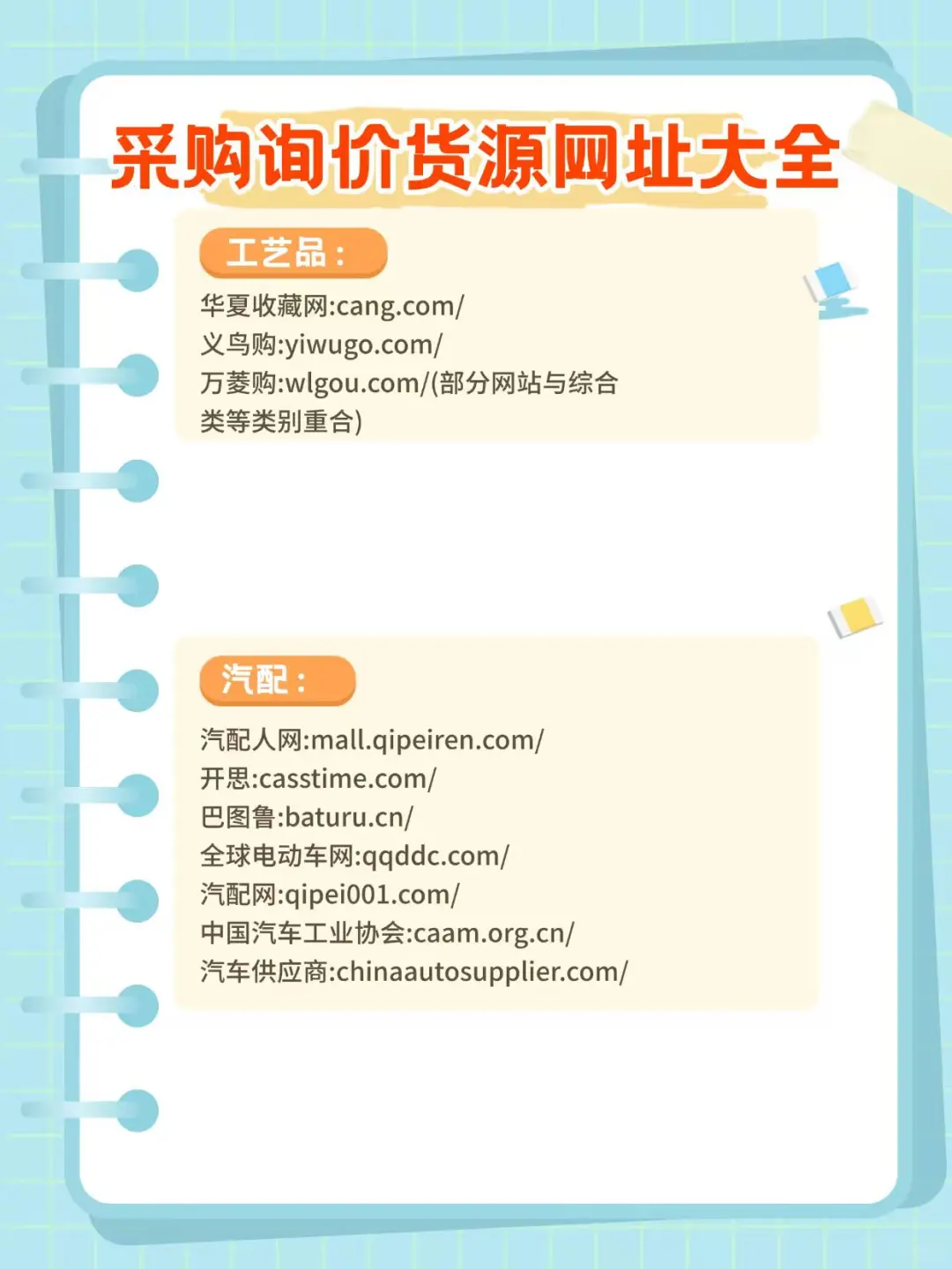 最全的采购询价货源网址，收藏