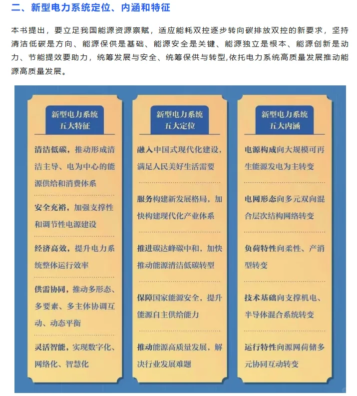 新型电力系统与新型能源体系:全景技术路线