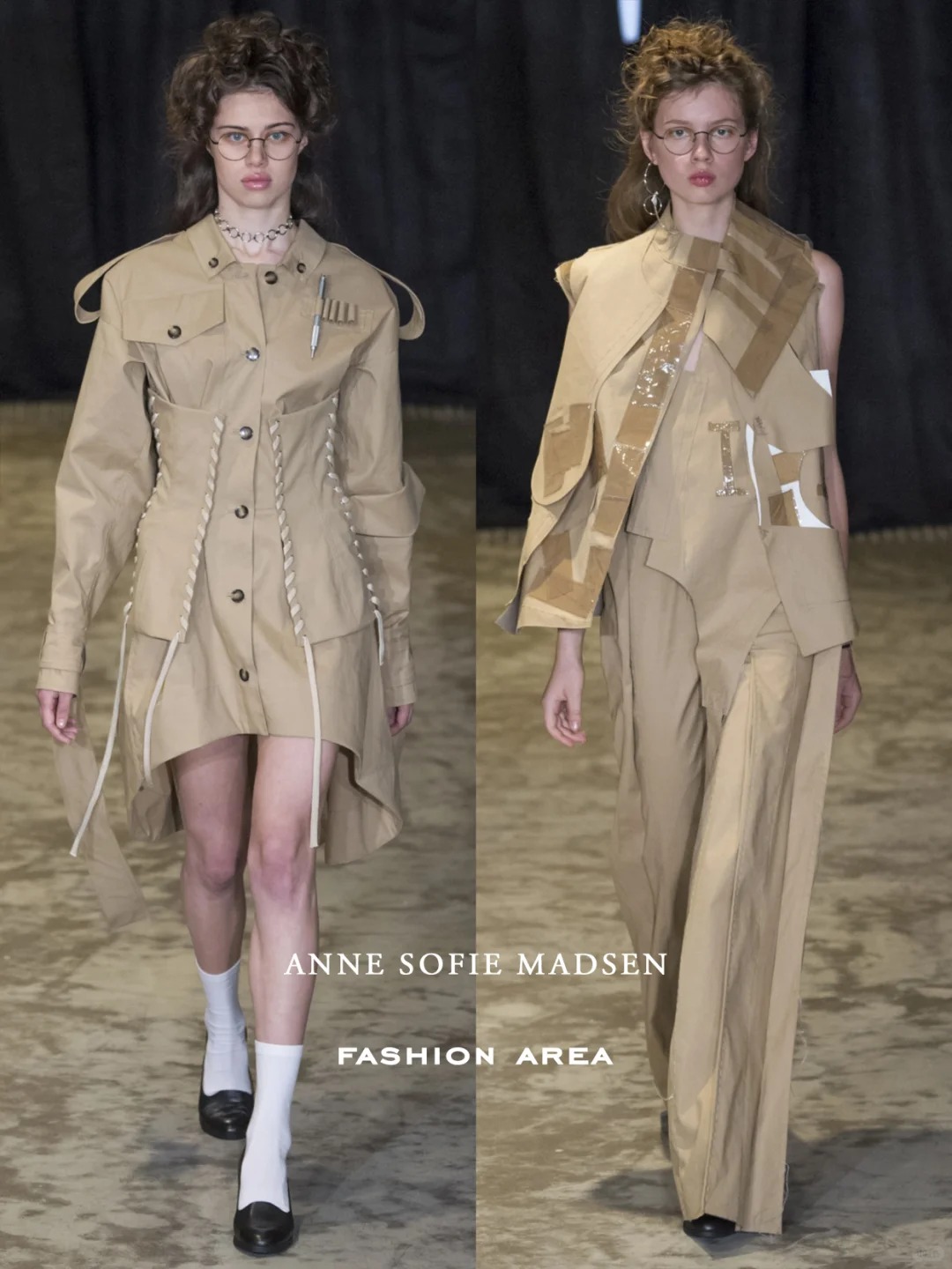 Anne Sofie Madsen 2017SS|鬼才拼接和褶皱
