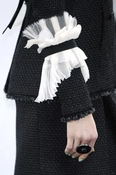 扇形袖子——动感褶皱种类分享