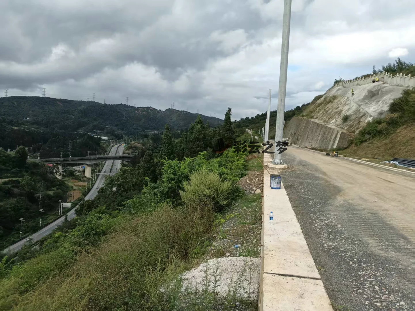 探访老昆玉铁路18公里附近电气化改造