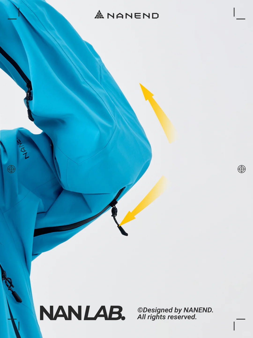 3D剪裁袖型 让你的肘部活动空间+20%