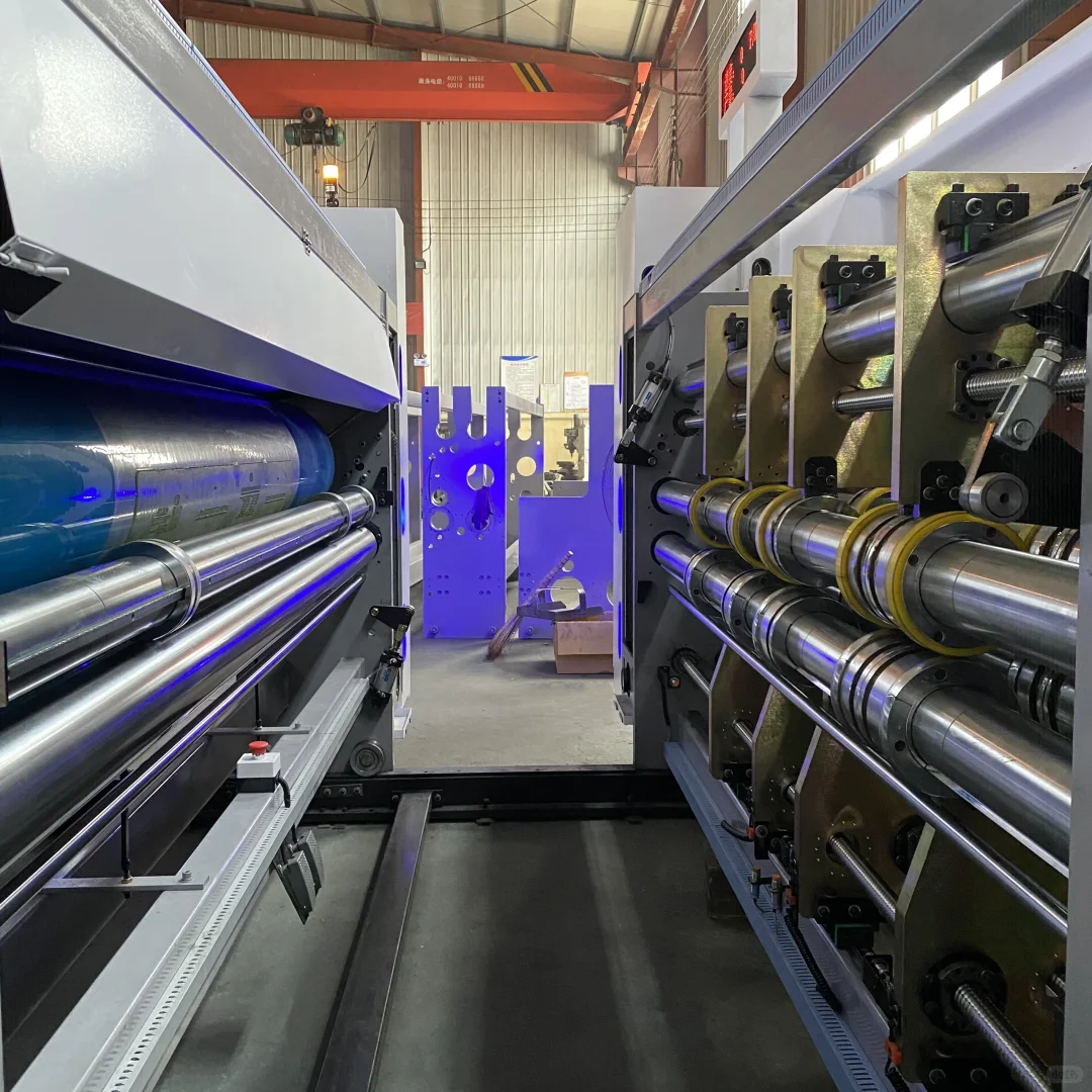 让生产纸箱变得更简单！＃高速水墨印刷机＃