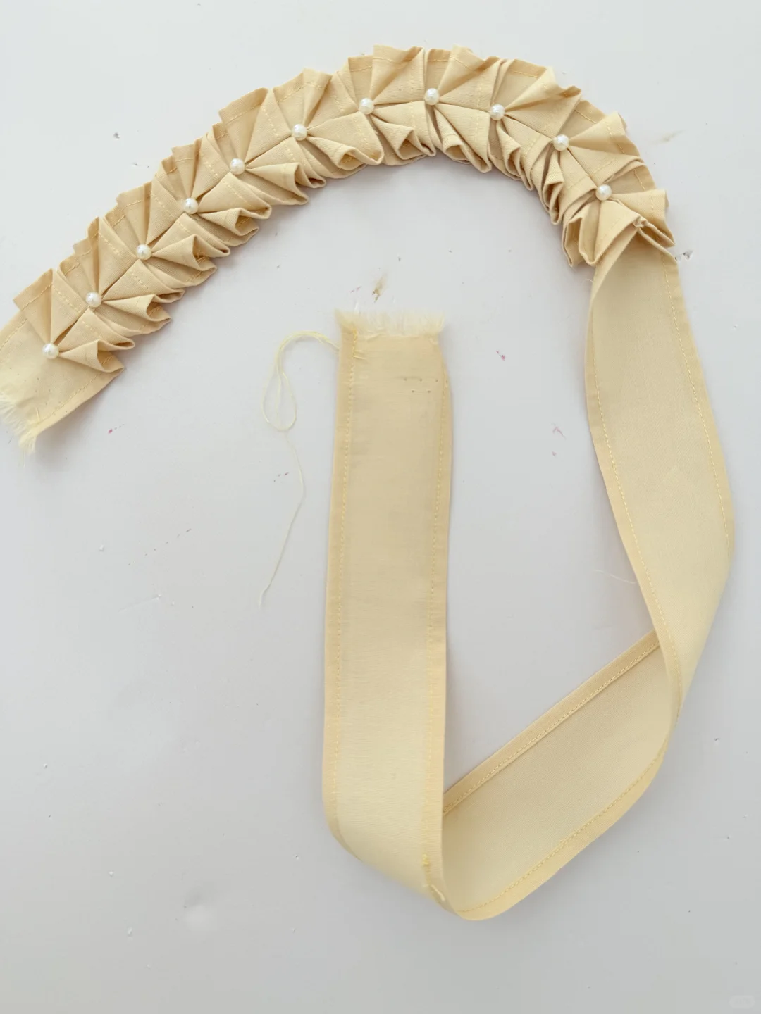 面料改造｜褶皱花边及做法教程❗