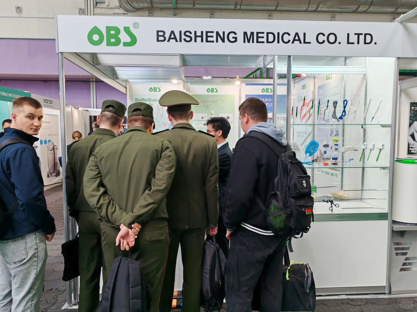 展会直击:百生医疗在白俄罗斯国际医疗展