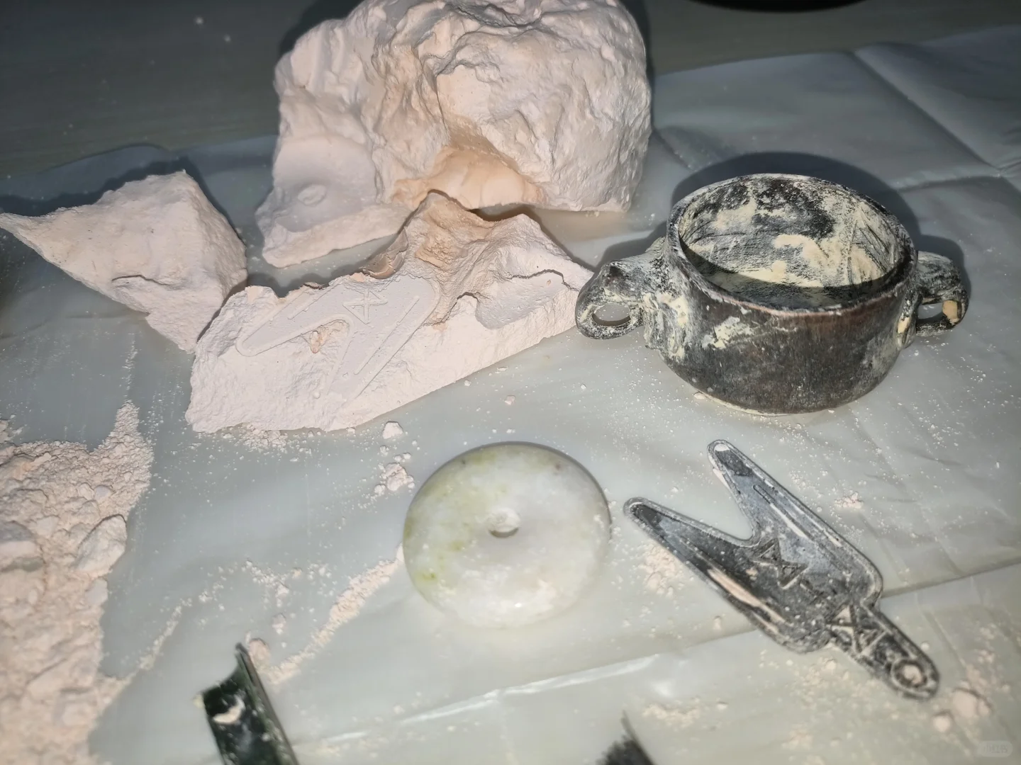 考古盲盒，手酸