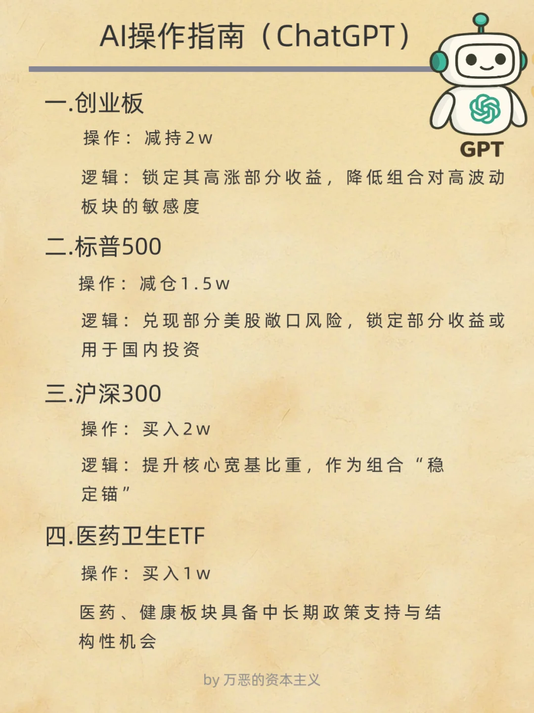 当我将100万交给AI来理财.....豆包你疯了？