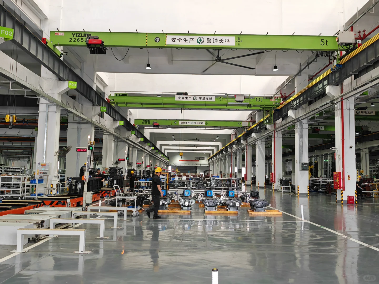 参观伊之密工厂