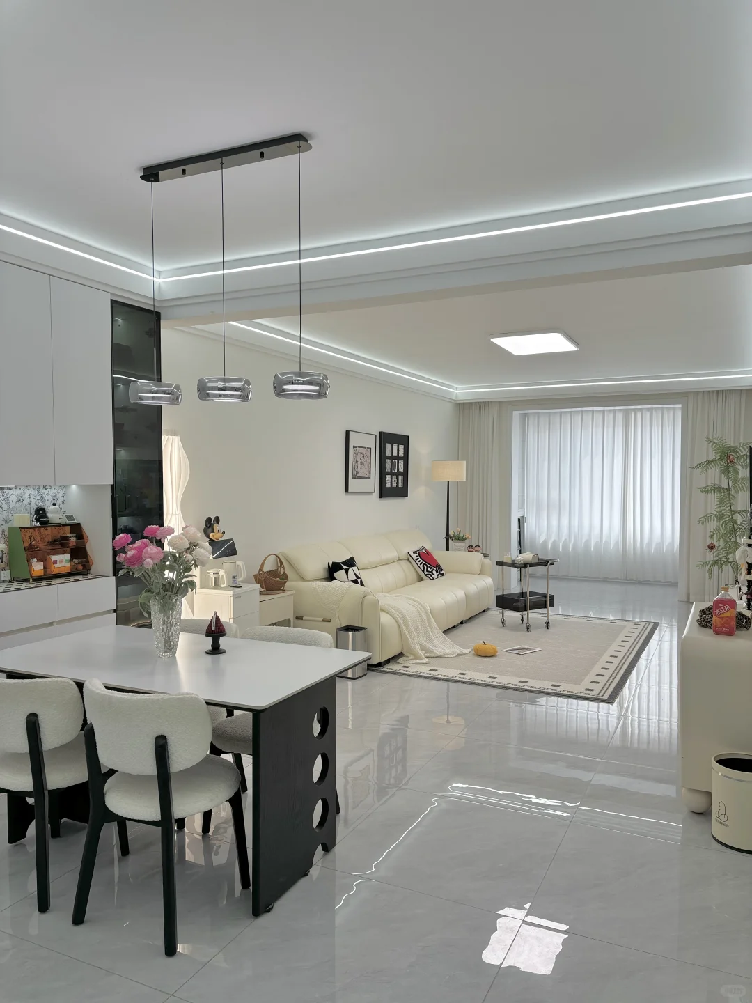 允许我嘚瑟一下，通刷乳胶漆也能装出理想小