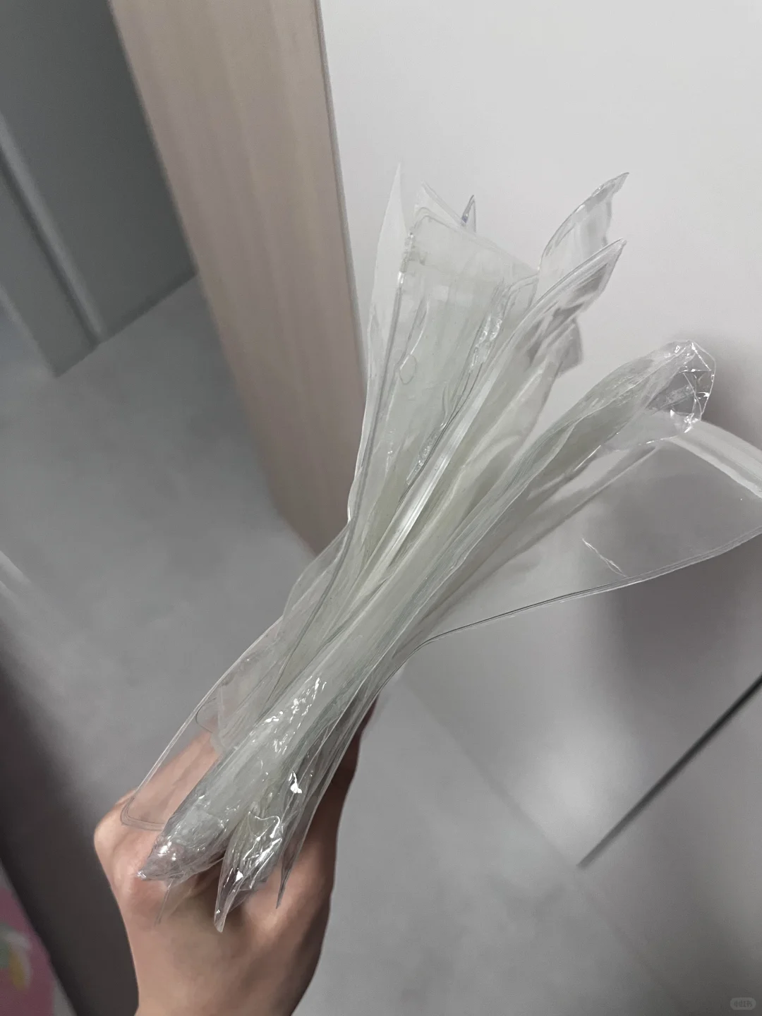 下定决心把pvc袋子全部扔掉了