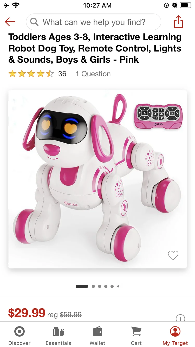 Target机器狗太好玩啦